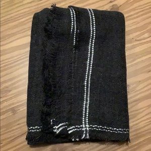 Olive & Pique LOLA Scarf in Charcoal